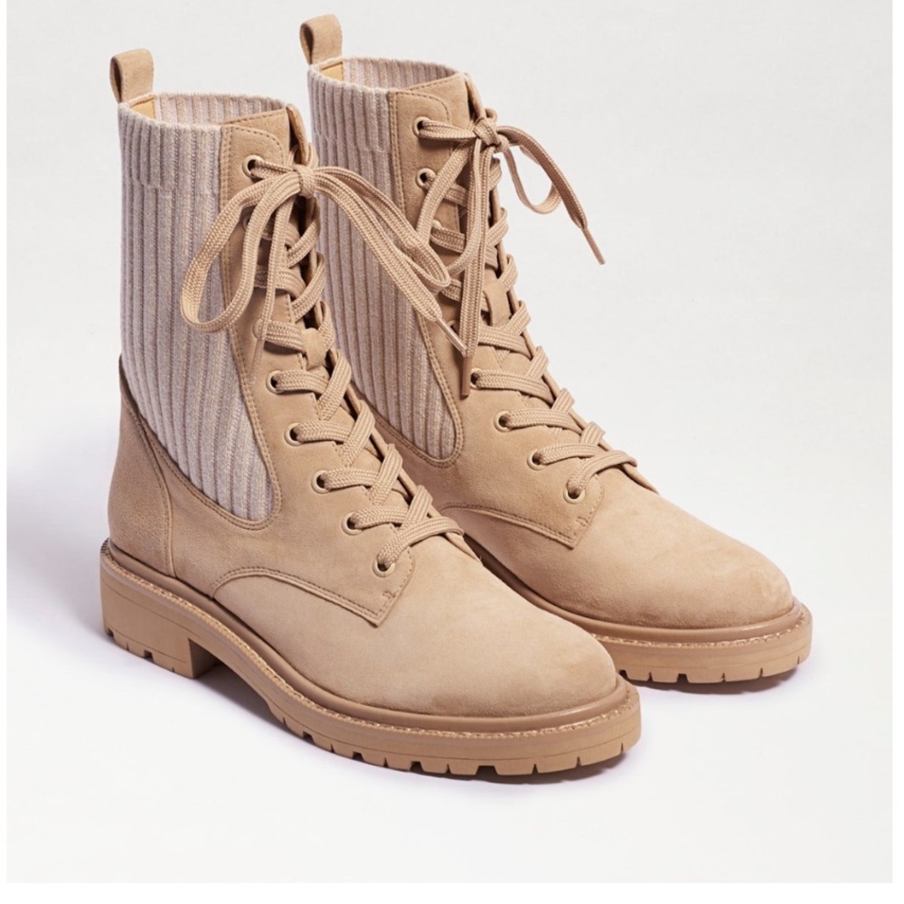 New Sam Edelman WATER-REPELLENT Lydell Combat Boot